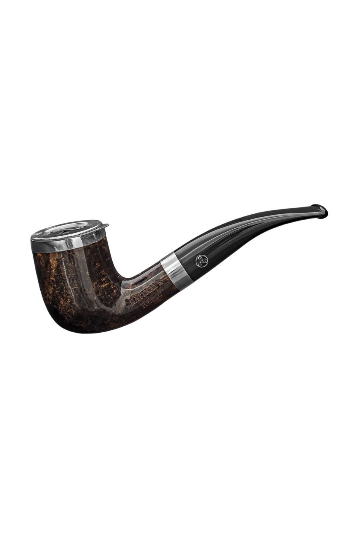 Rattray's Helmet Grey 137 9mm. Filtreli Akrilik Saplı Pipo