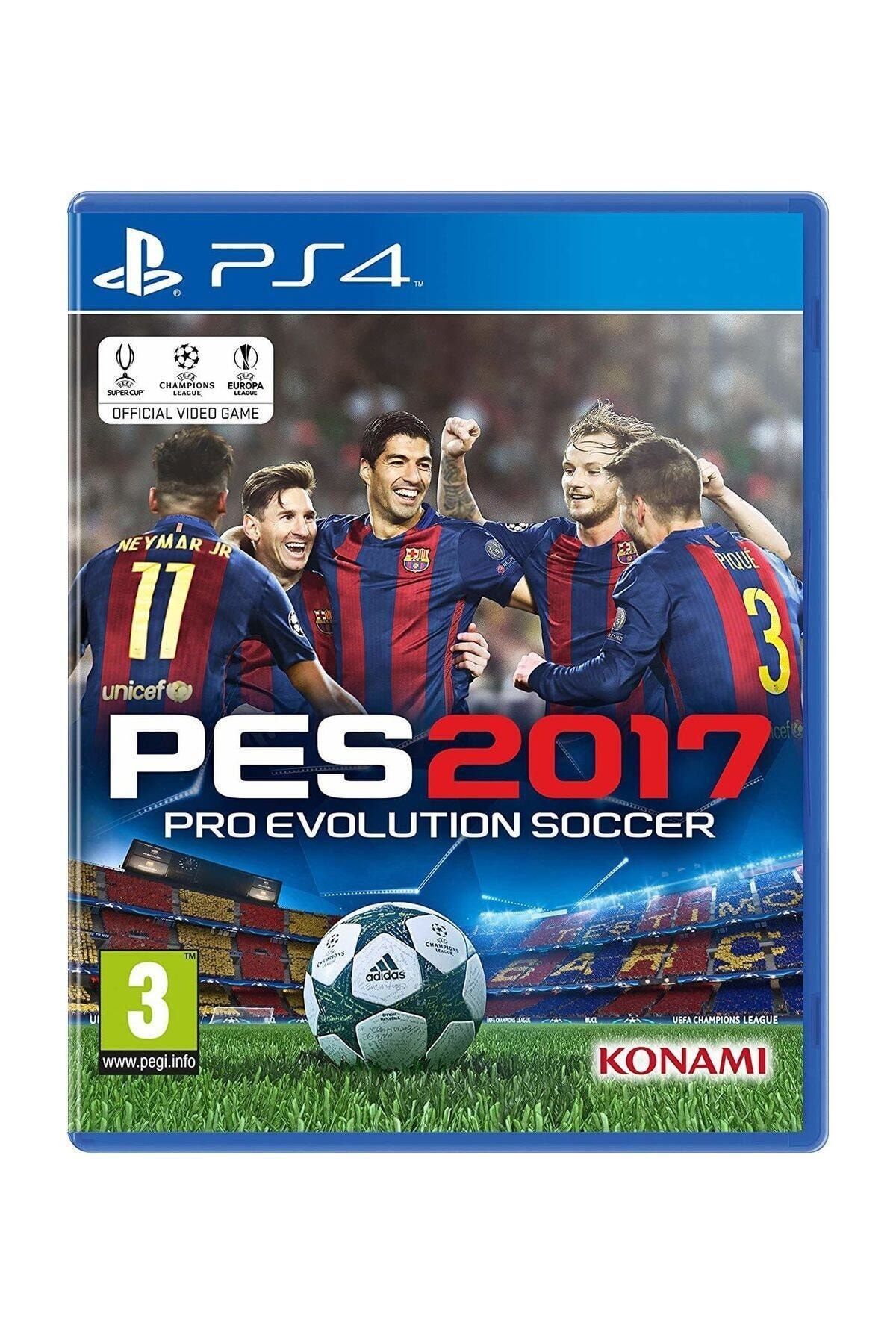 KONAMI PES 2017 - Türkçe Menü PS4 Oyun