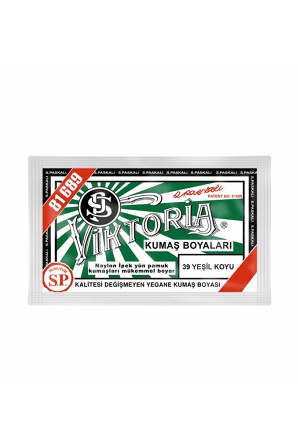 Victoria Kumaş Boyası 39 Koyu Yeşil