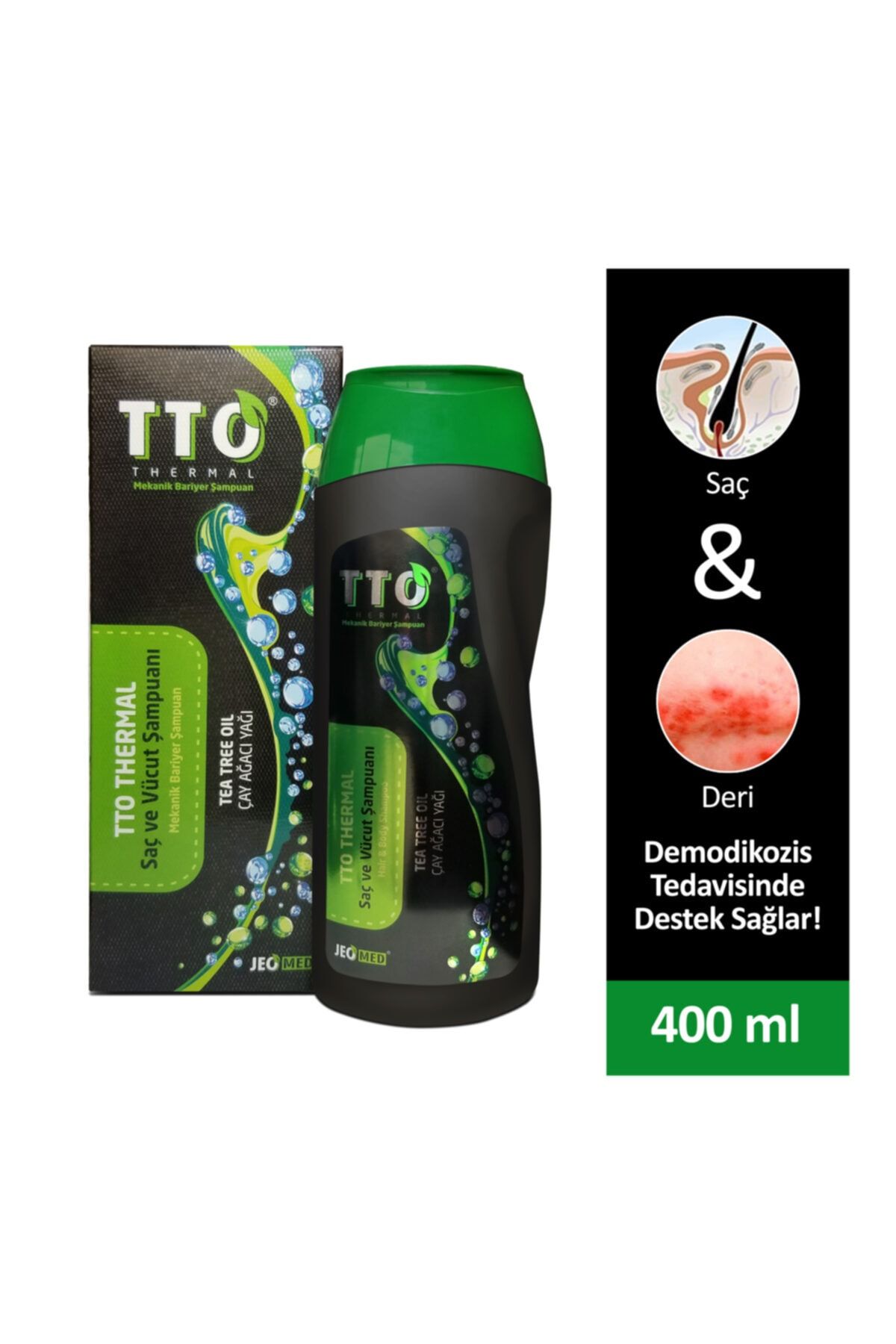 TTO Saç Ve Vücut Şampuanı 300+100 Ml