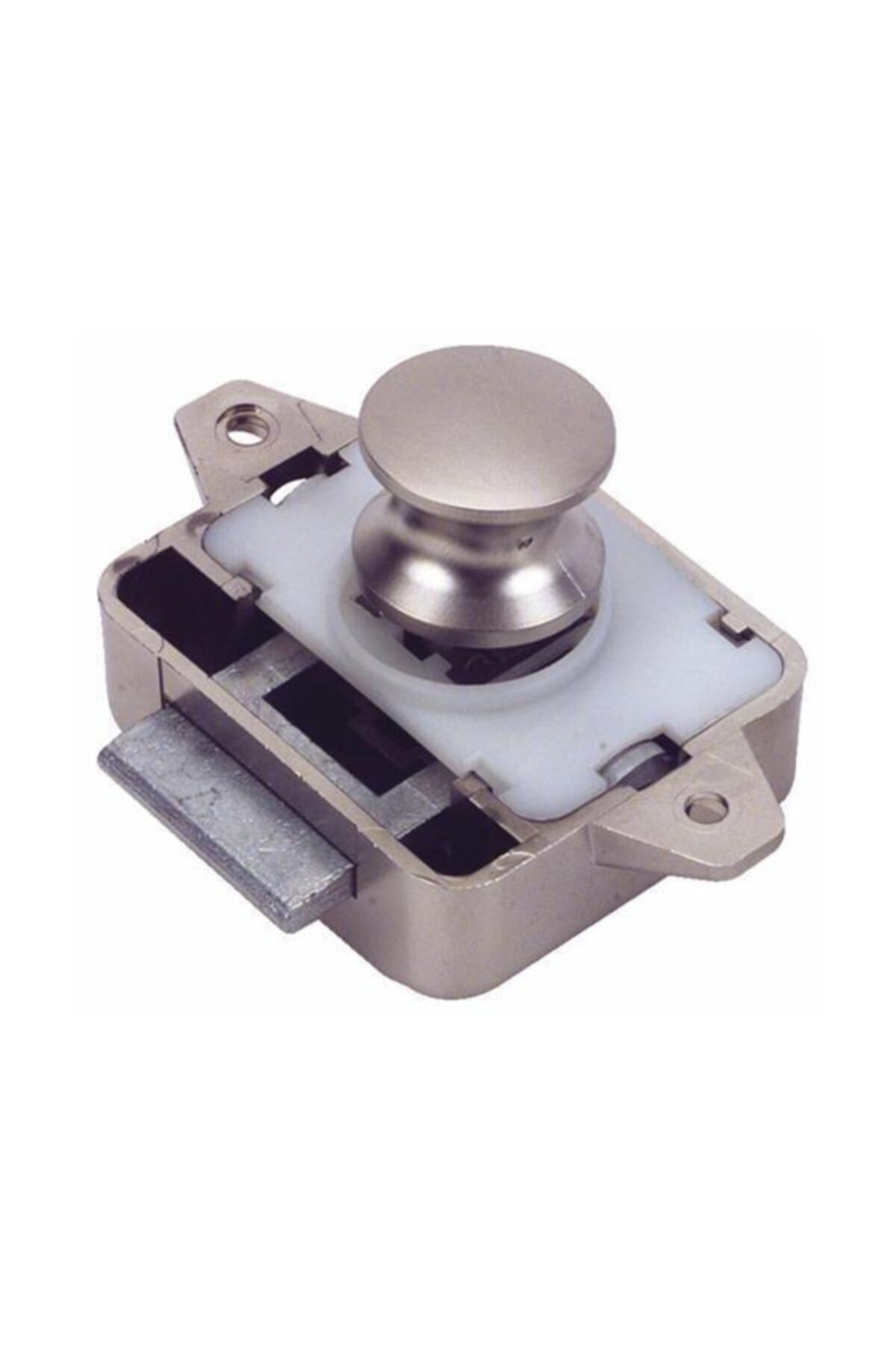Hafele Basmalı Ispanyolet Kilit 25mm, Nikel Renk