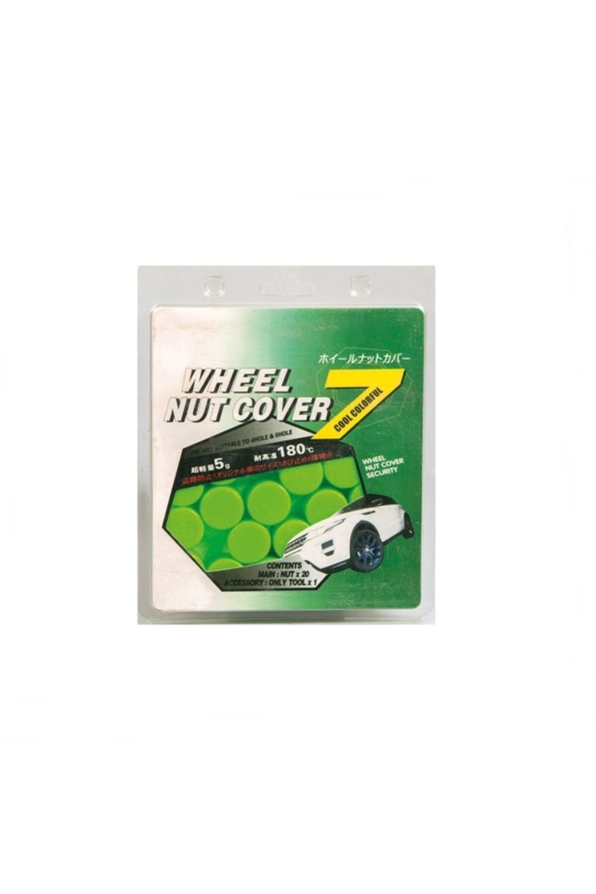 Angel Of Life Bijon Kılıfı Silikonlu 19mm 20'li Yeşil / Jtsk37
