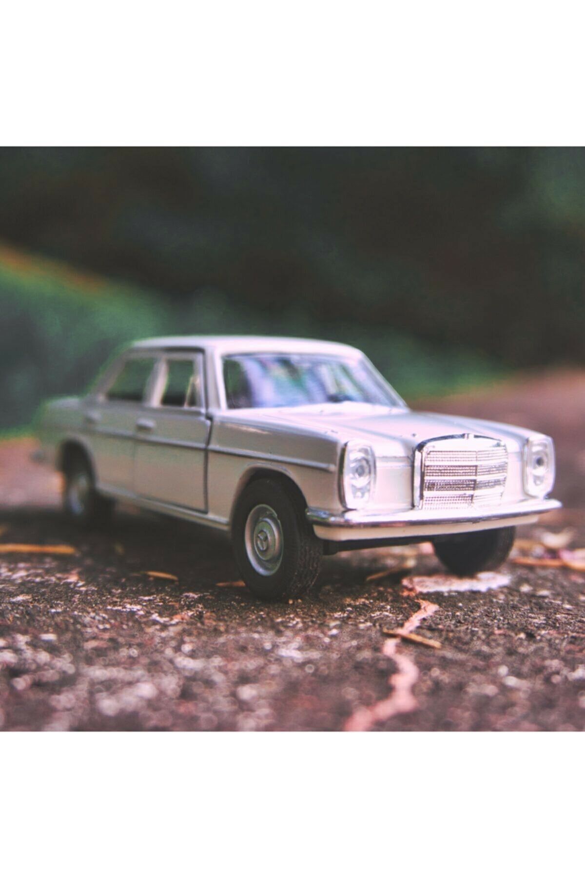 MERCEDES Benz W114 Koleksiyon Metal Araba 12cm Eski Araba Nostalji Bej 220