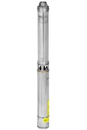 2Hp SK 412/07 Krom Başlıklı Trifaze Derin Kuyu Dalgıç Pompa Motorlu Image 0