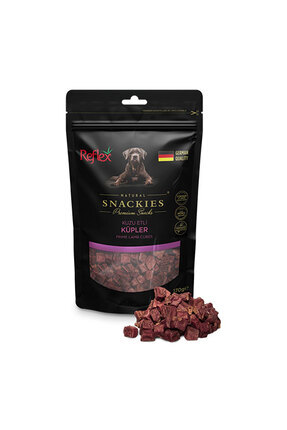 Snackies Natural Kuzu Etli Küp Tahılsız Köpek Ödül Maması 170 Gr Image 0