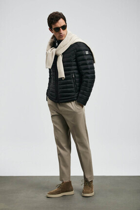 Andy Kaz Tüyü Siyah Erkek Mont 112120237 Image 3