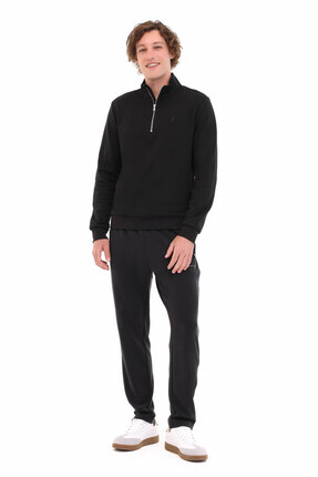 5W Mb Bs47 Hzıp Sw 5Pr Siyah Erkek Sweatshirt A102024315 Image 2