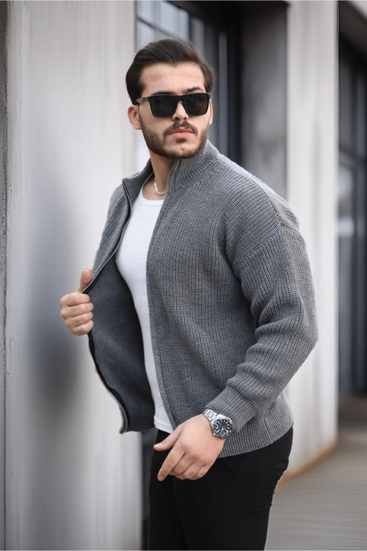 Woody Oursaیز Thessaloniki ژاکت کش باف