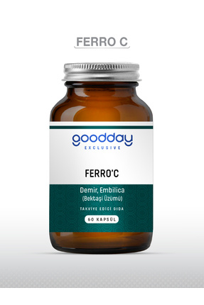 Ferro' C 17 Mg 60 Kapsül Takviye Edici Gıda Image 0