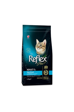 Plus Somonlu Kısırlaştırılmış Kedi Maması 1,5 Kg Image 0