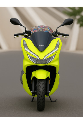 HONDA PCX 2021 - 2024 UYUMLU GRENAJ KOMPLE KAPORTA SETİ FLORASAN SARI Image 2