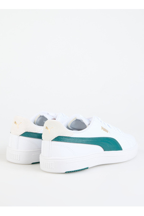Serve Pro Lite-PUMA White-Malachite-PUMA Gold Image 2