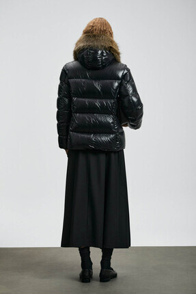 Klemantin Siyah Kadın Mont 122120042 Image 6