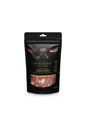 Snackies Natural Patatesli Ördek Göğsü Tahılsız Köpek Ödül Maması 170 Gr Image 0