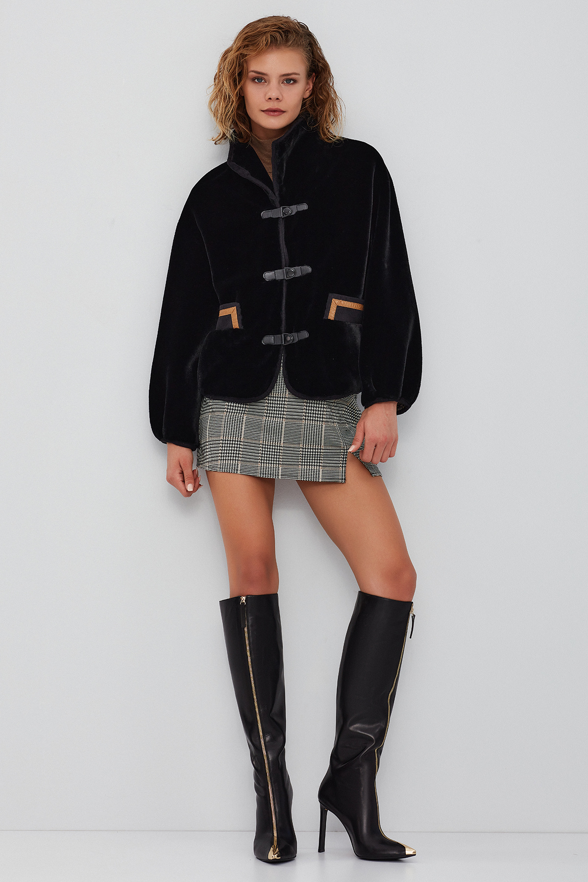 ژاکت عروسکی سیاه Rosiere 23WGD5093FFF