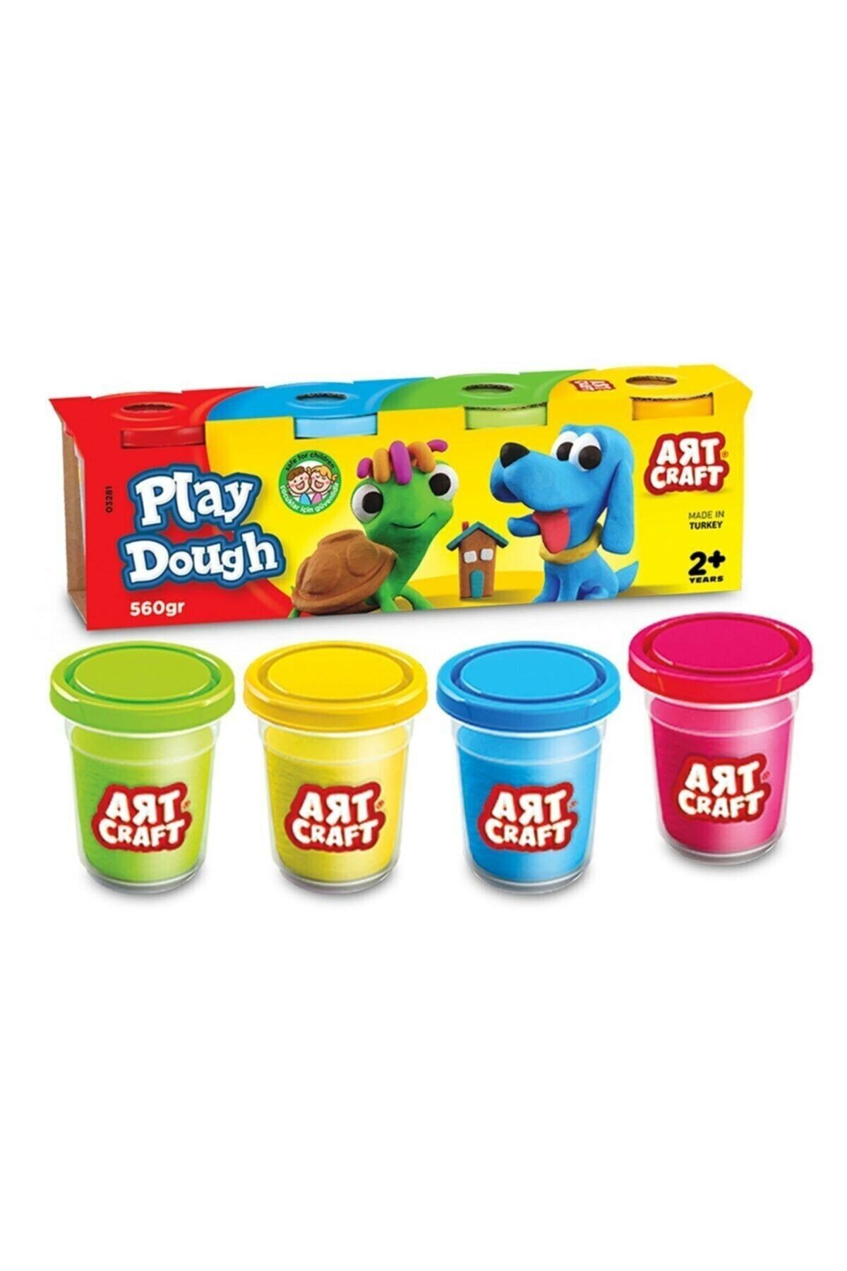 Play Dough Çocuk 4'lü Oyun Hamuru 560 Gr