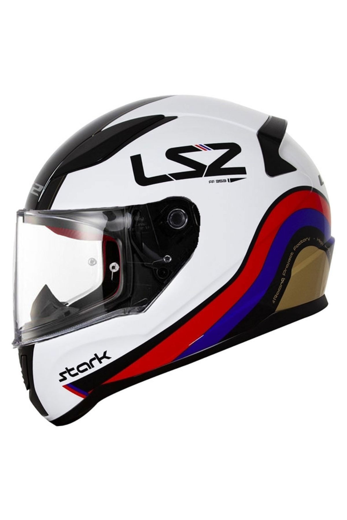 LS2 Rapid Stark Beyaz Kask