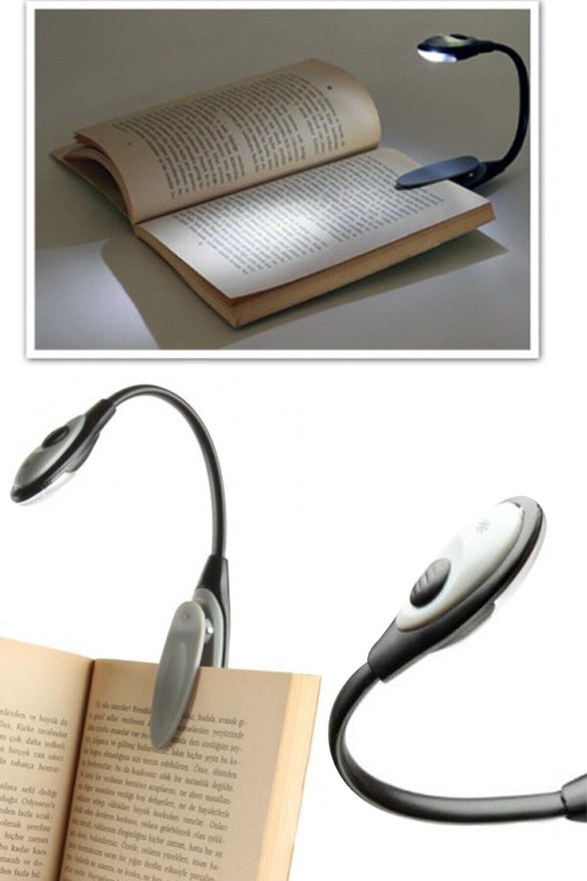 Bilzz Mandallı Led Kitap Okuma Lambası Desk Kitap Okuma Işığı Led Masa Lambası