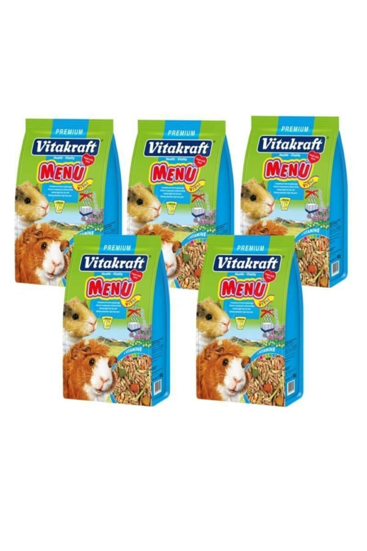 Vitakraft Menu Vital Premium Ginepig Yemi 5 Adet X1000 gr