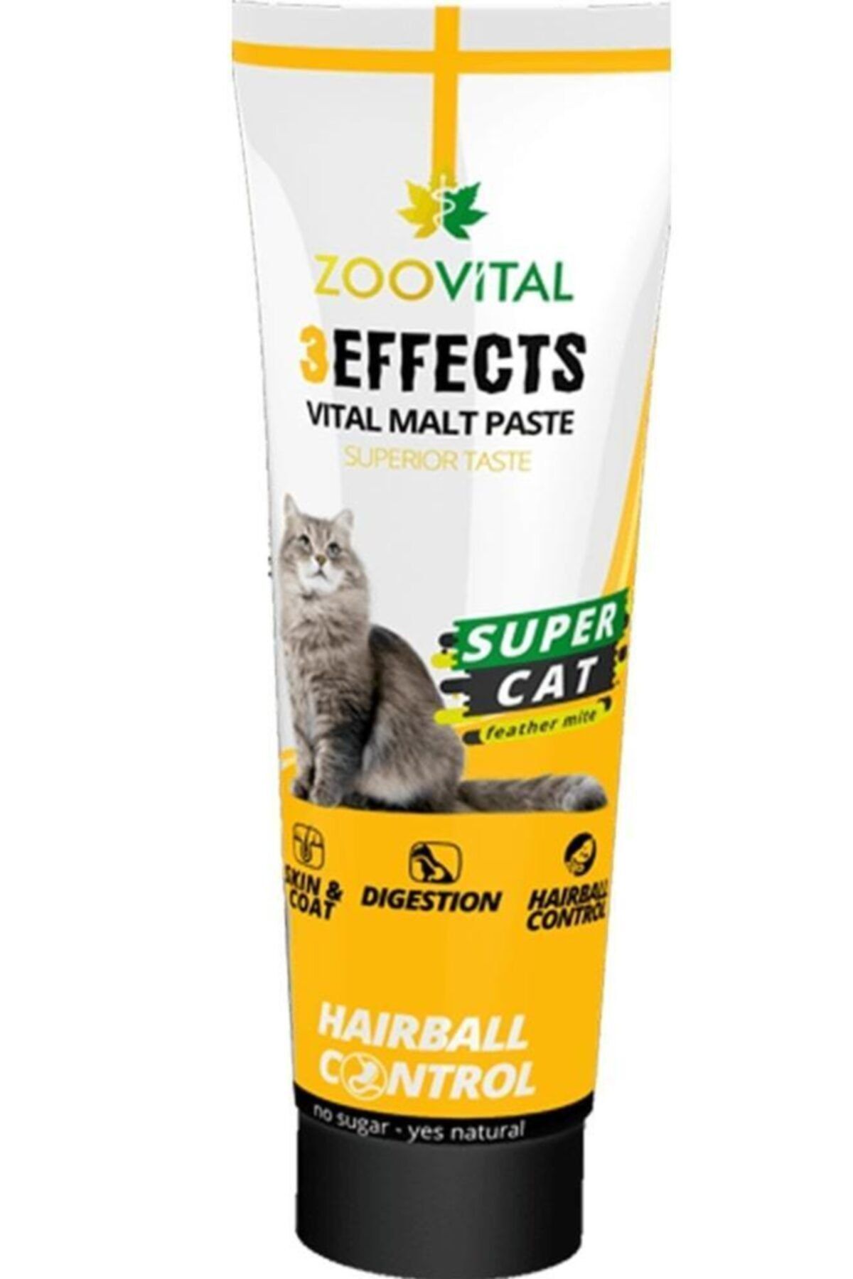 Zoovital Malt Paste 3 Etkili Kedi Tüy Yumağı Önleyici Macun 100 Gr