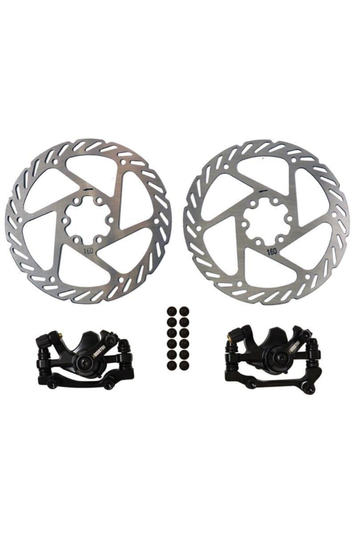 Asistan Bauer Db10 Mekanik Disk Fren Ön/arka Set