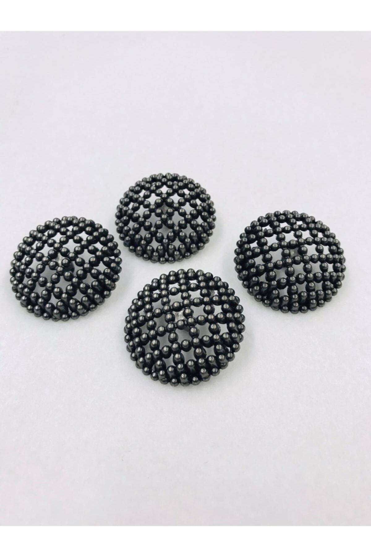 karantuhafiye Kaban Düğmesi Metal 4 Lü Set
