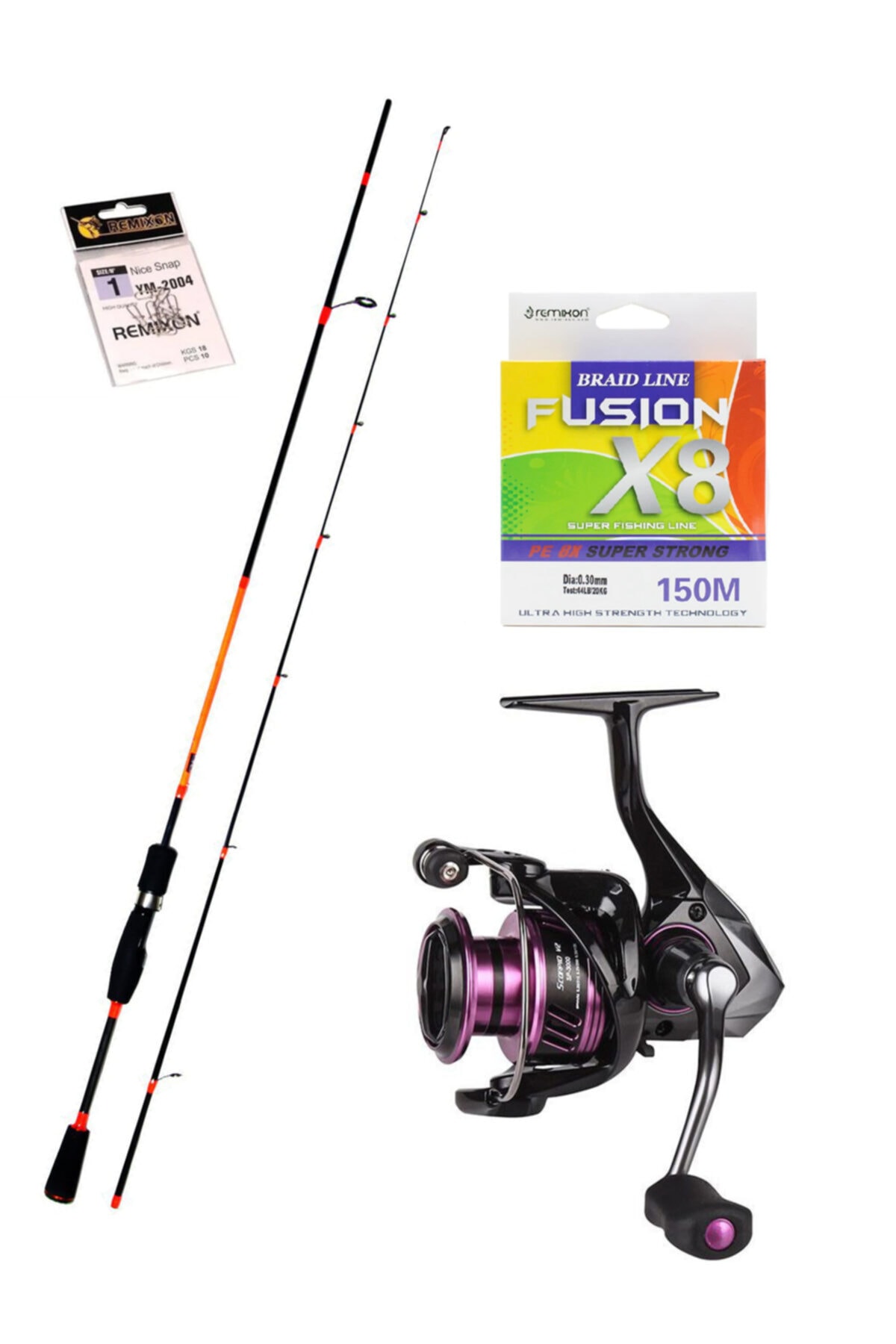 Okuma Fujin Salty Rugger Aji 230cm - Scorpio 1000 Lrf Olta Seti