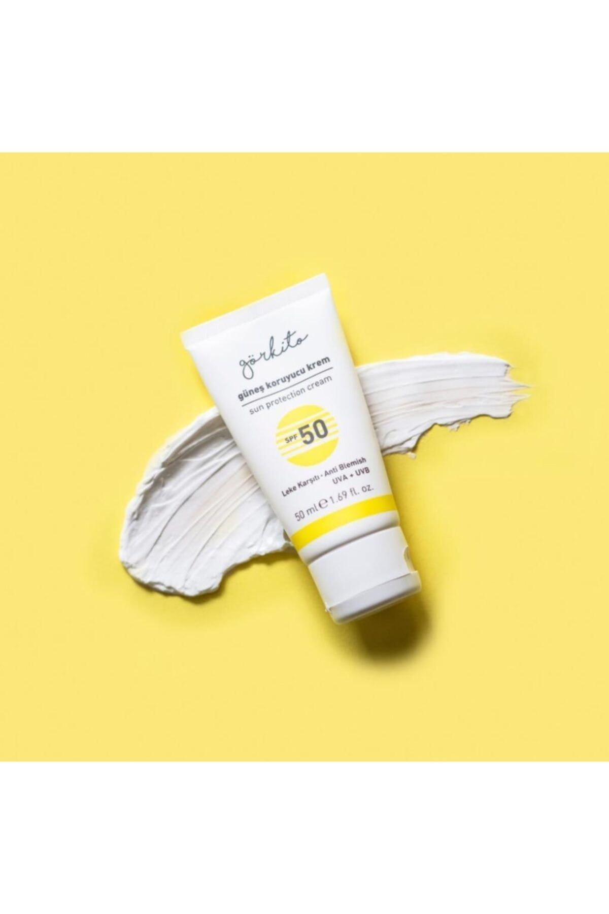 Görkito Güneş Koruyucu Krem Leke Karşıtı Uva+uvb Spf50