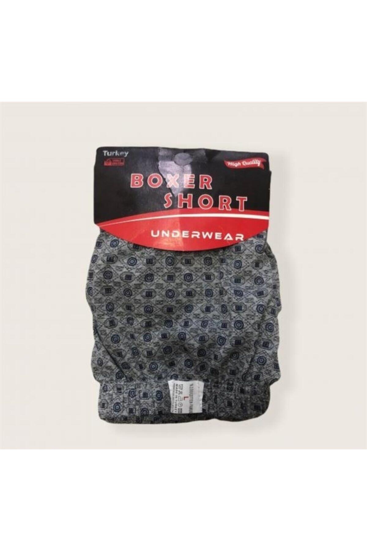 BOXER Short Erkek Pamuklu Bol Kesim