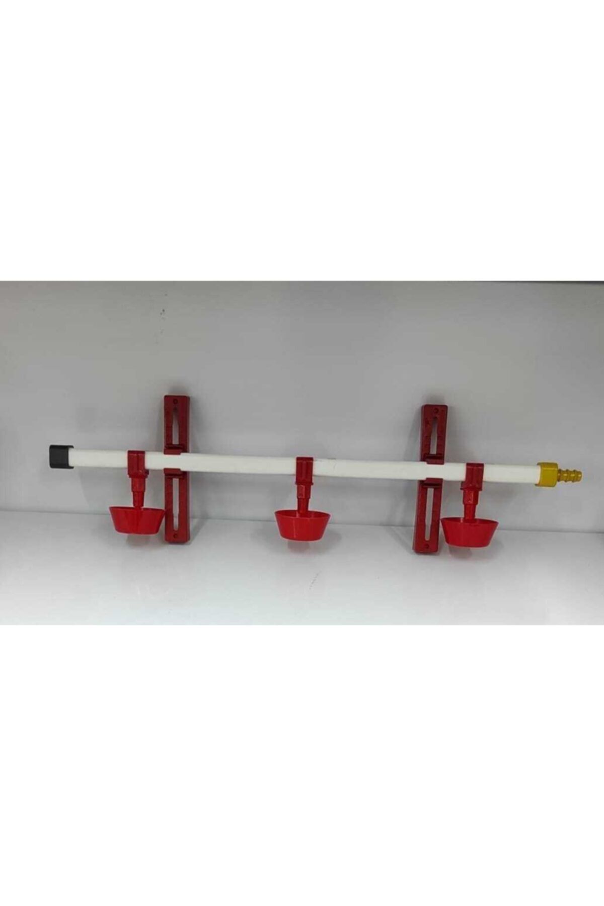 FATİBO Petshop 3lü Yaylı Çanaklı Ve Sabitleme Aparatlı Nipel Suluk