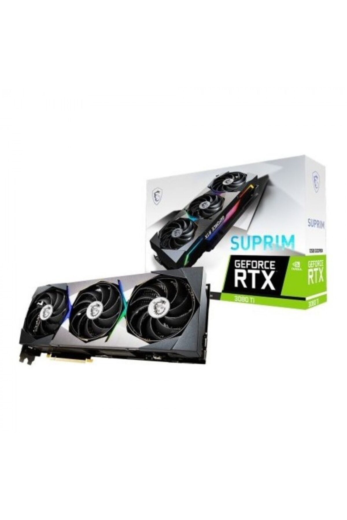 MSI Rtx3080tı Suprım X 12g 12gb Gddr6x 384bit 3xdp/1xhdmı Pcı-e 4.0 Dx12