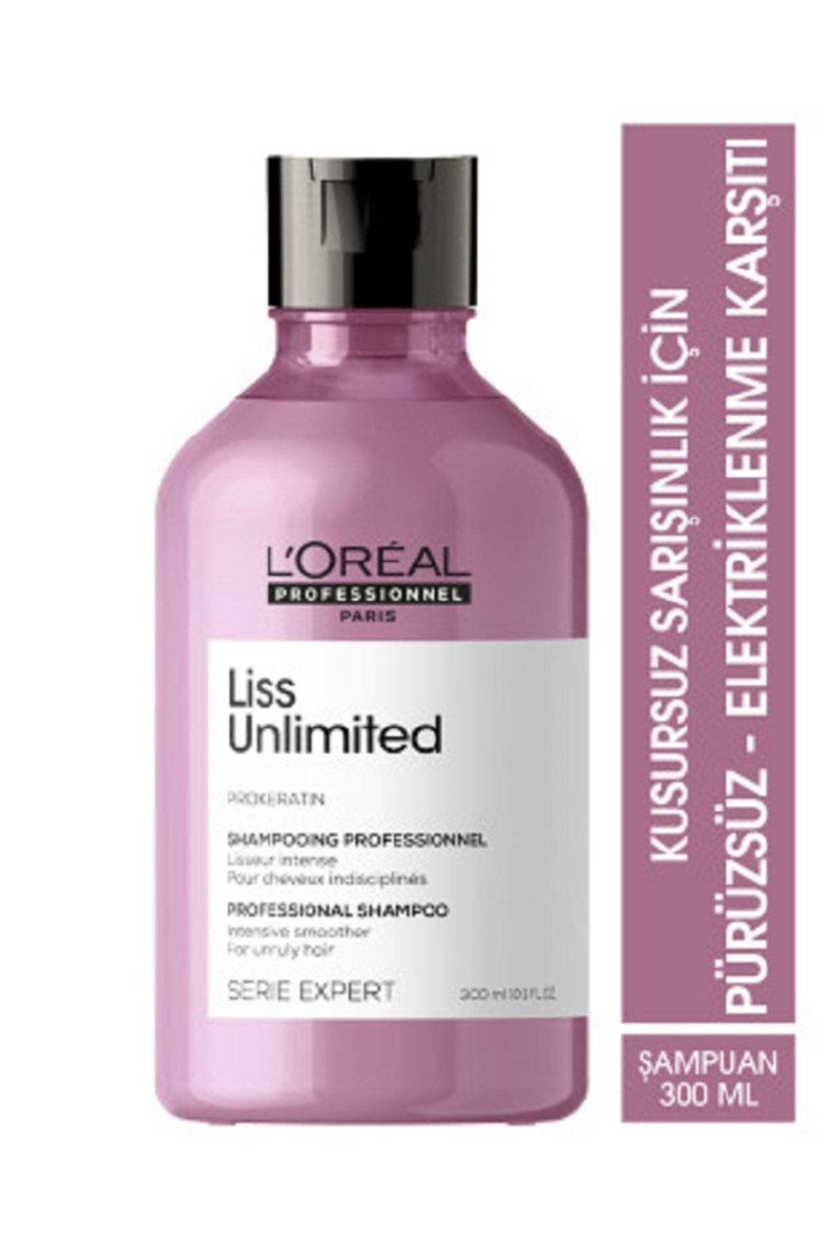 L'oreal Professionnel Serie Expert Liss Unlimited Elektriklenme Karşıtı Ve Yumuşaklık Veren Şampuan 300 Ml