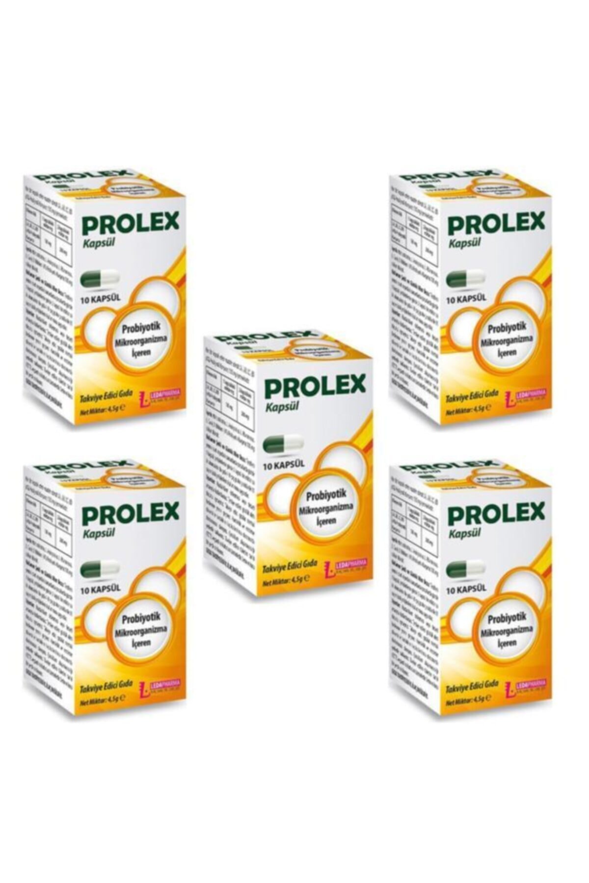 LedaPharma Prolex 10 Kapsül 5 Adet
