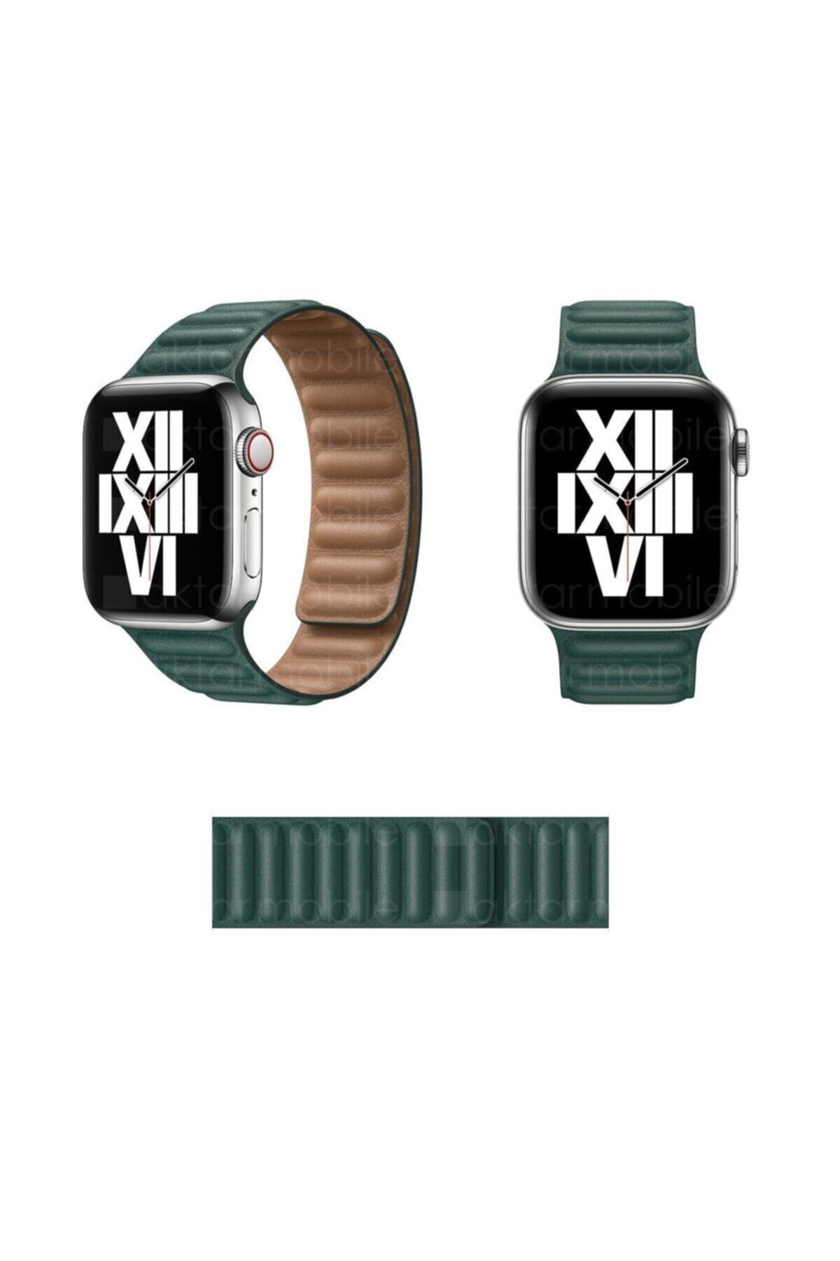 MicroStore Apple Watch 38 Mm 40 Mm Uyumlu Baklalı Model Kordon