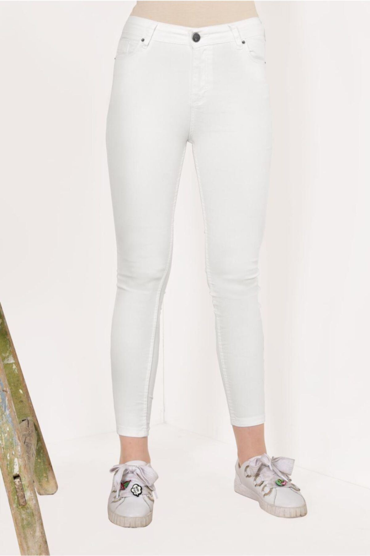 TRENDTESETTÜR Dar Paça Pamuklu Pantolon 8024