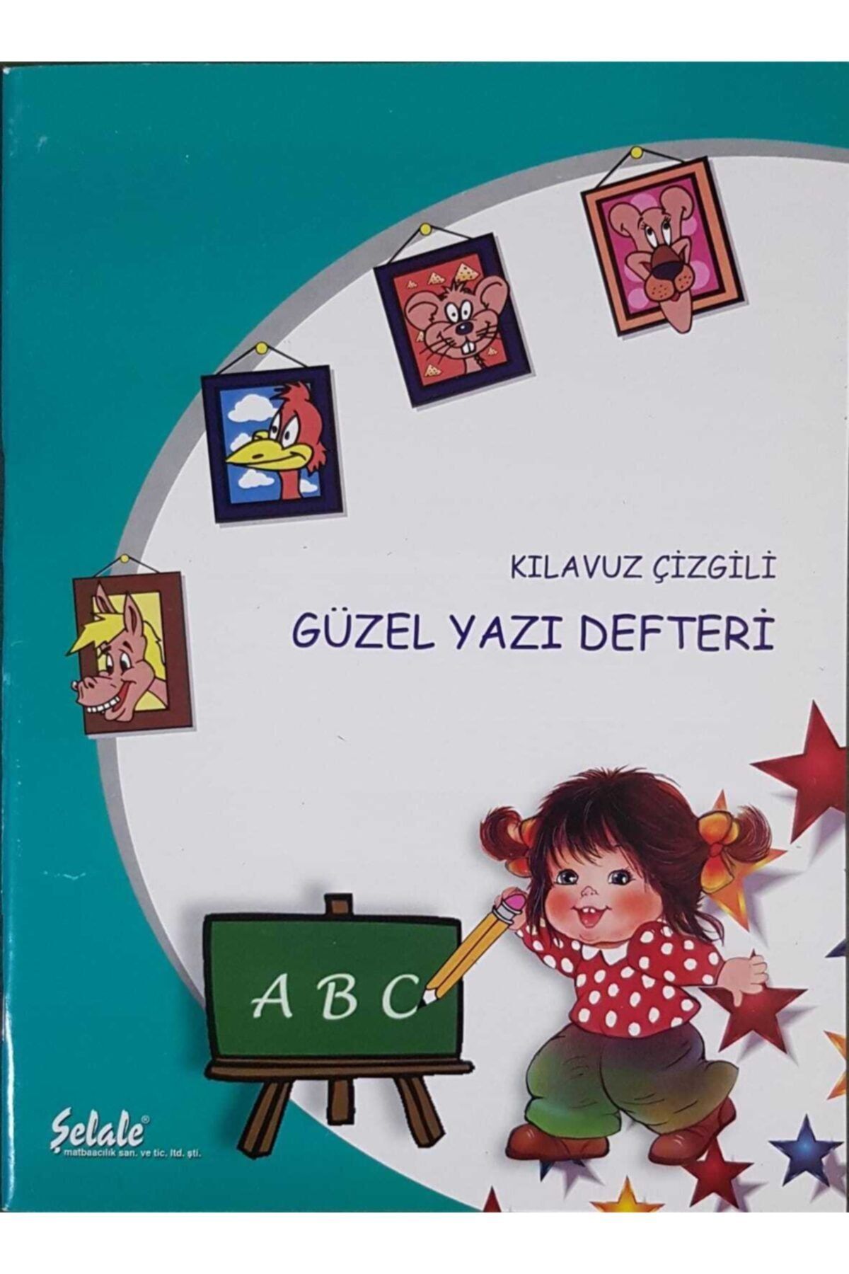 Mopak 64 Yaprak A4 Büyük Boy Dikişli Eğik Güzel Yazı Başlangıç Defteri Kılavuz Çizgili (20x28)