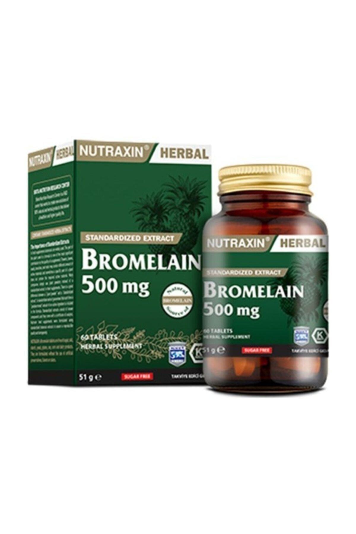 Nutraxin Bromelain 60 Kapsül