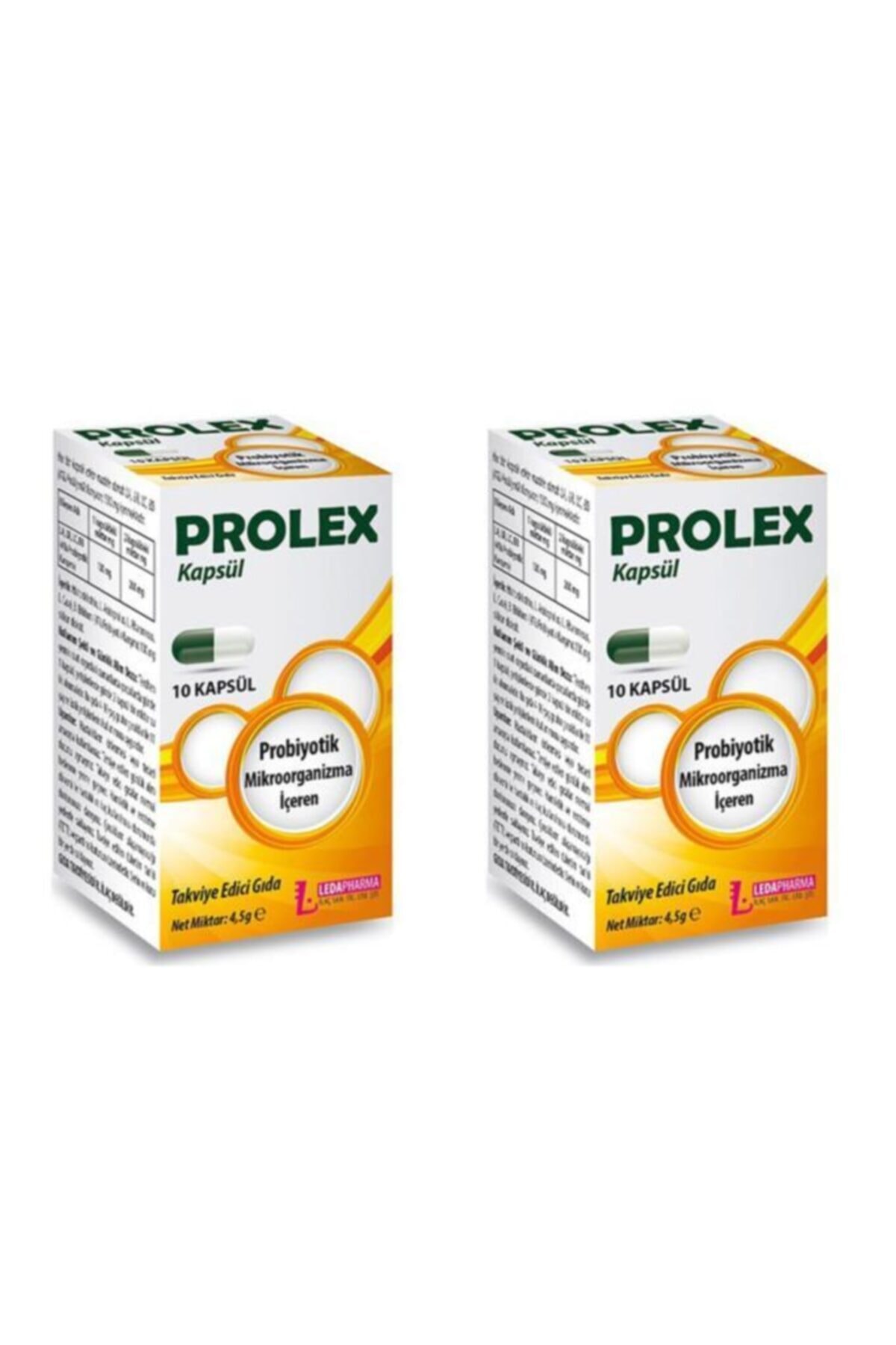 LedaPharma Prolex 10 Kapsül X2 Adet