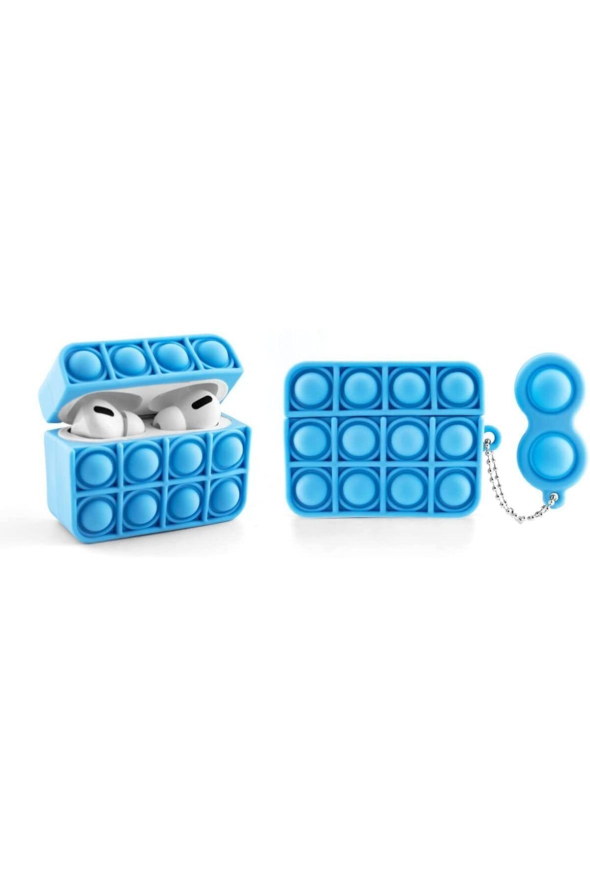 Telehome Airpods Pro Uyumlu Sevimli Pop It Kılıf