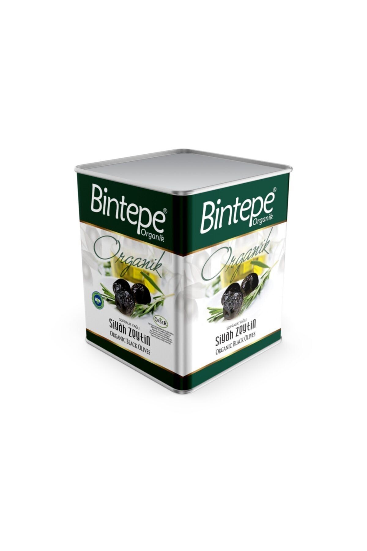 BİNTEPE ORGANİK Organik Sofralık Siyah Zeytin ( L ) 10 Kg