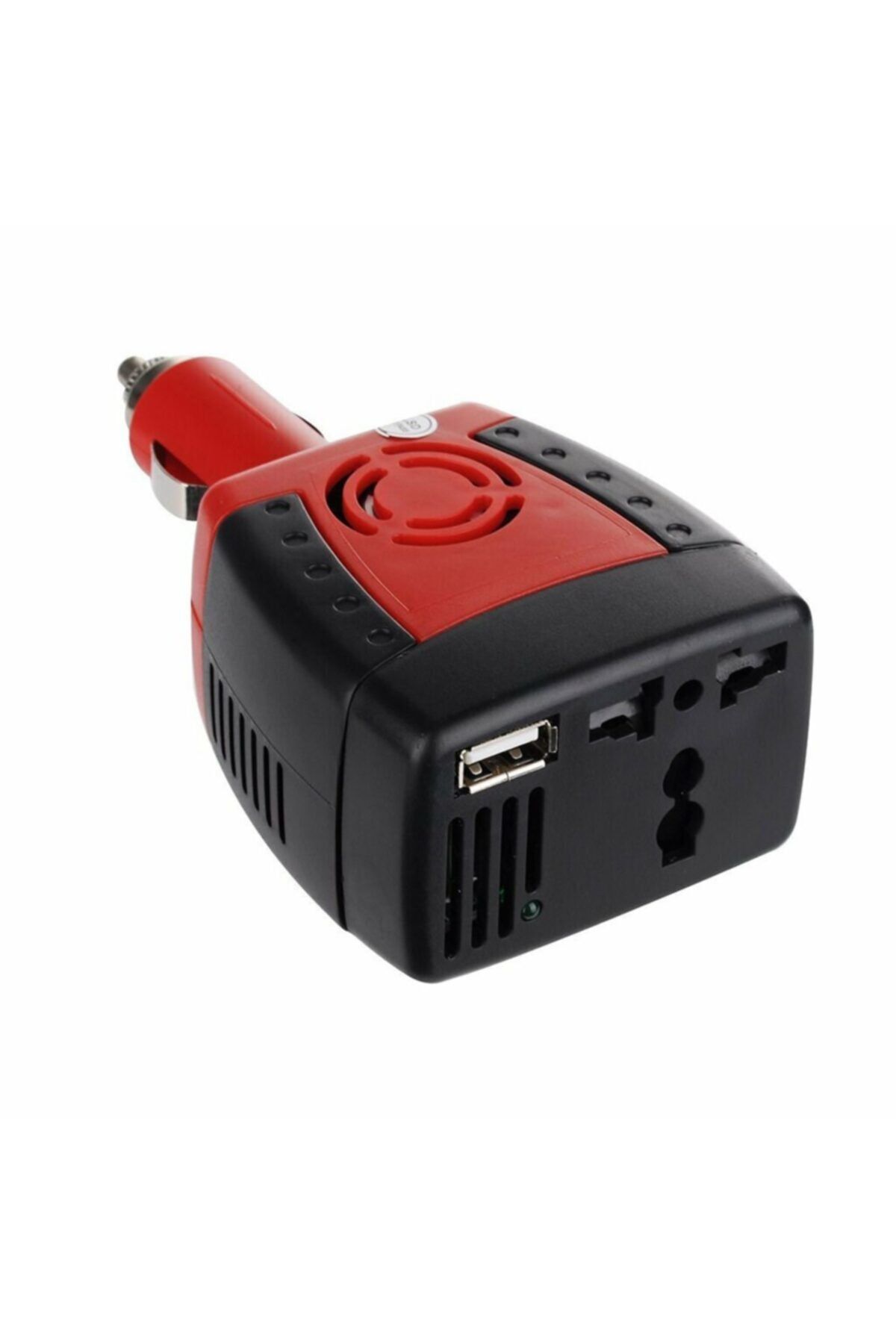 TEKNO İSTANBUL Araç Içi 12v 220v Usb Çevirici Invertör Fiş Priz Araba Çakmaklık