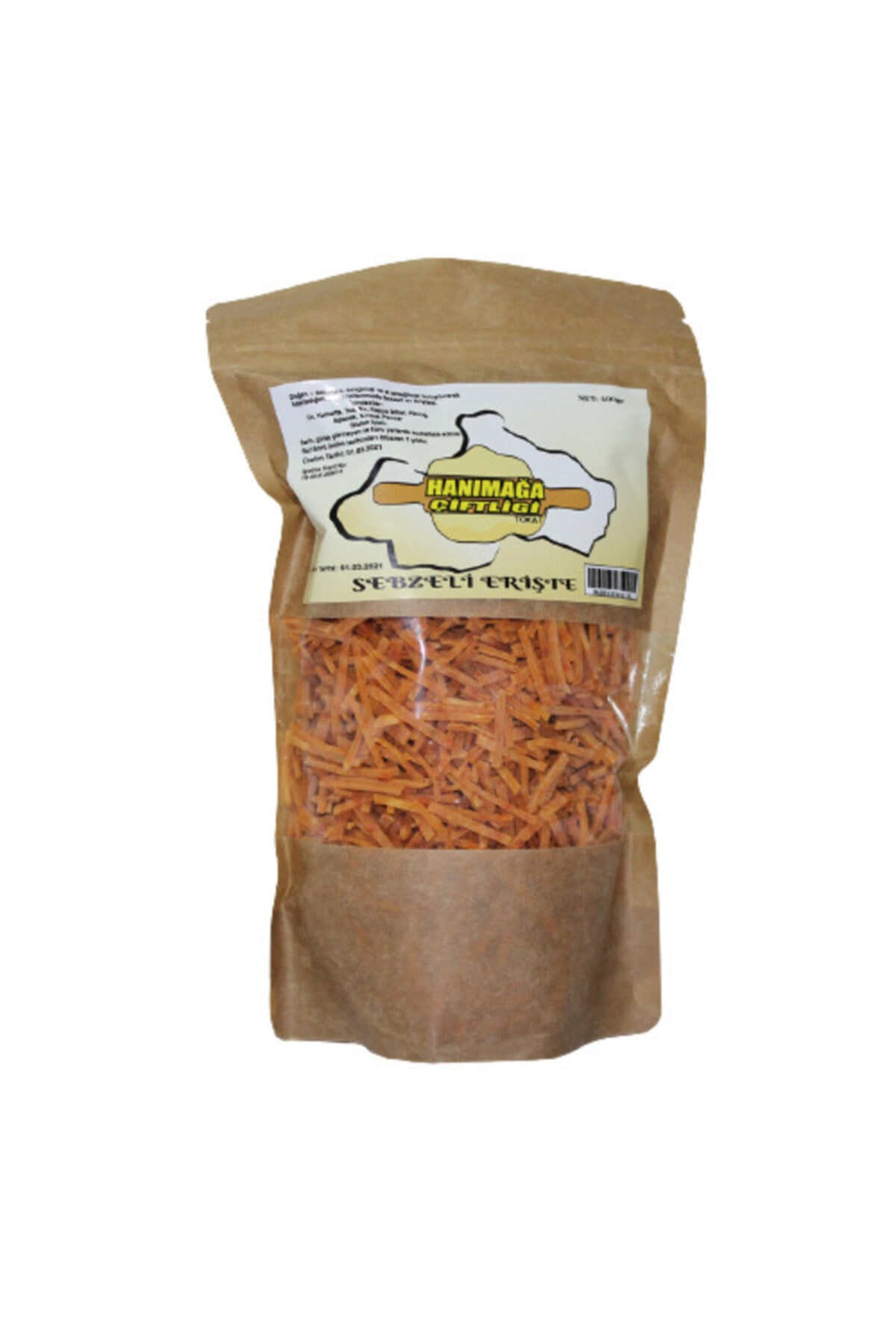 Tokat Ürünleri Kapya Biberli Erişte 400 gr