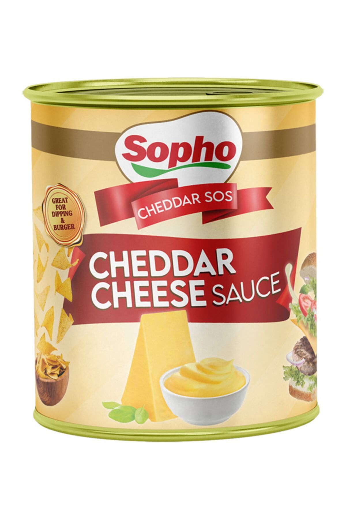 SOPHO Çedar Peynir Sosu 780 Gr (cheddar Cheese Sauce)