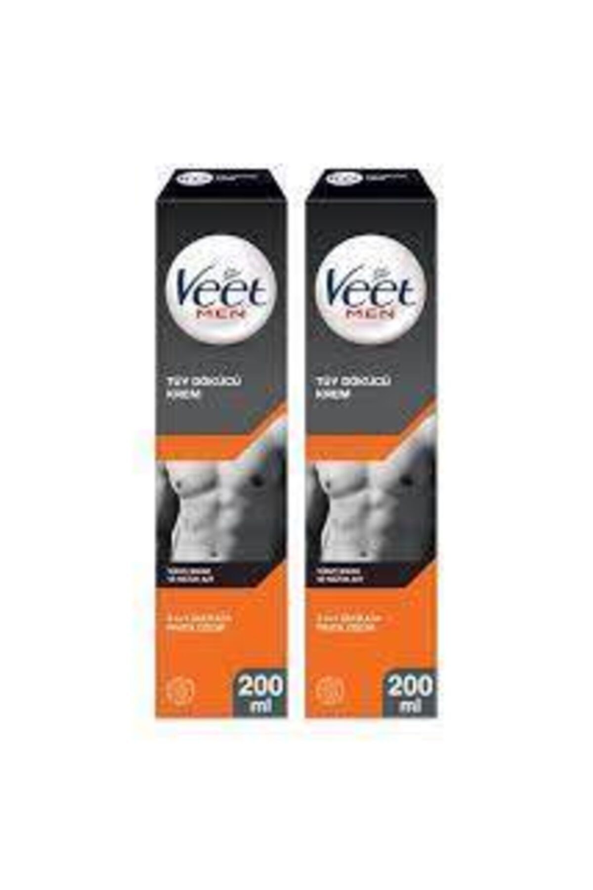 Veet Men Tüy Dökücü Krem 200 Ml Erkeklere Özel X 2 Adet