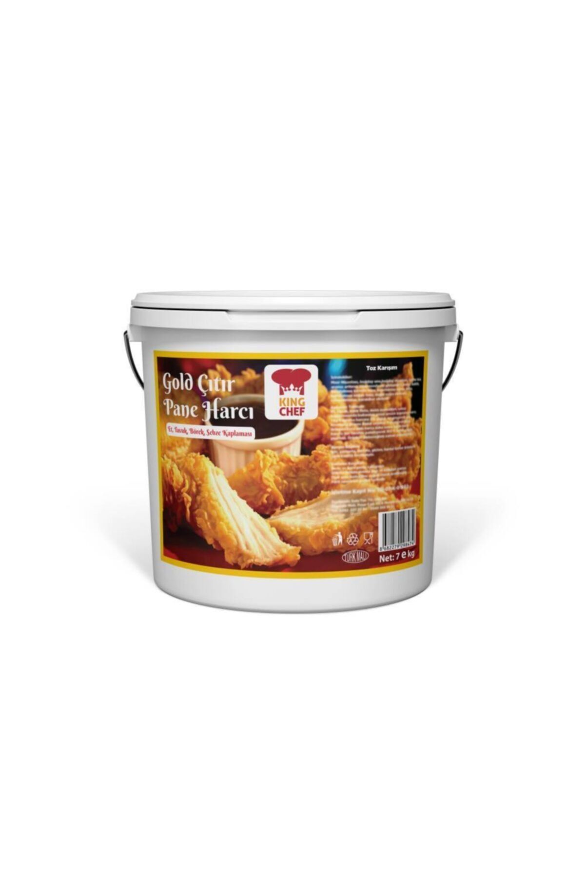 KİNG CHEF Kıng Chef Gold Çıtır Tavuk Kaplama Harcı 7 Kg
