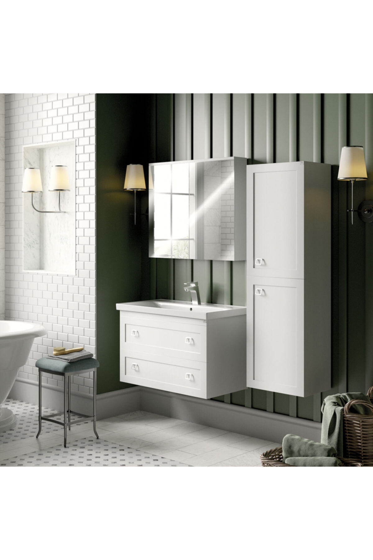 Belinza Simar 65 Cm Banyo Dolabı Boy Dolabı Istiyorum