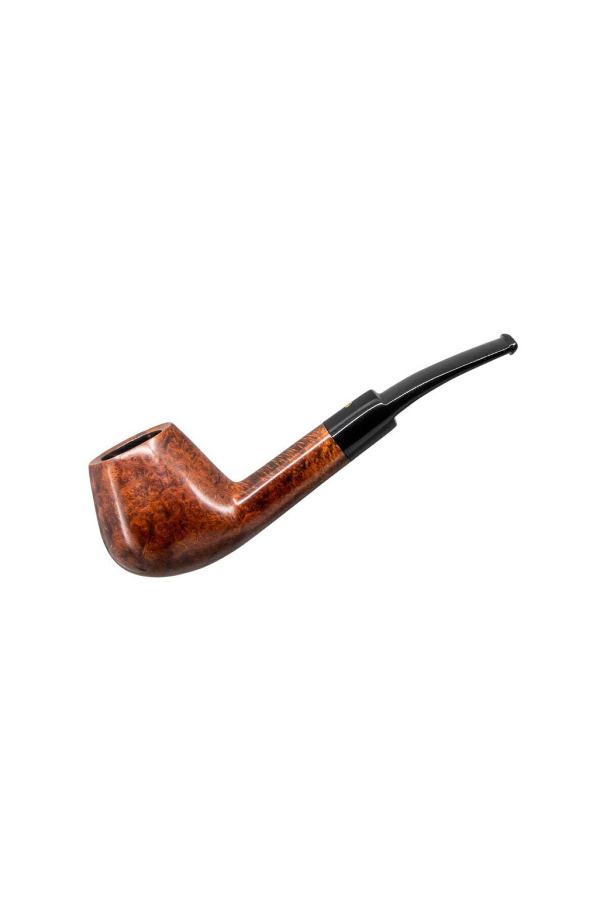 Şahin Üç Yıldız 477 9mm. Filtreli Ebonit Saplı Pipo