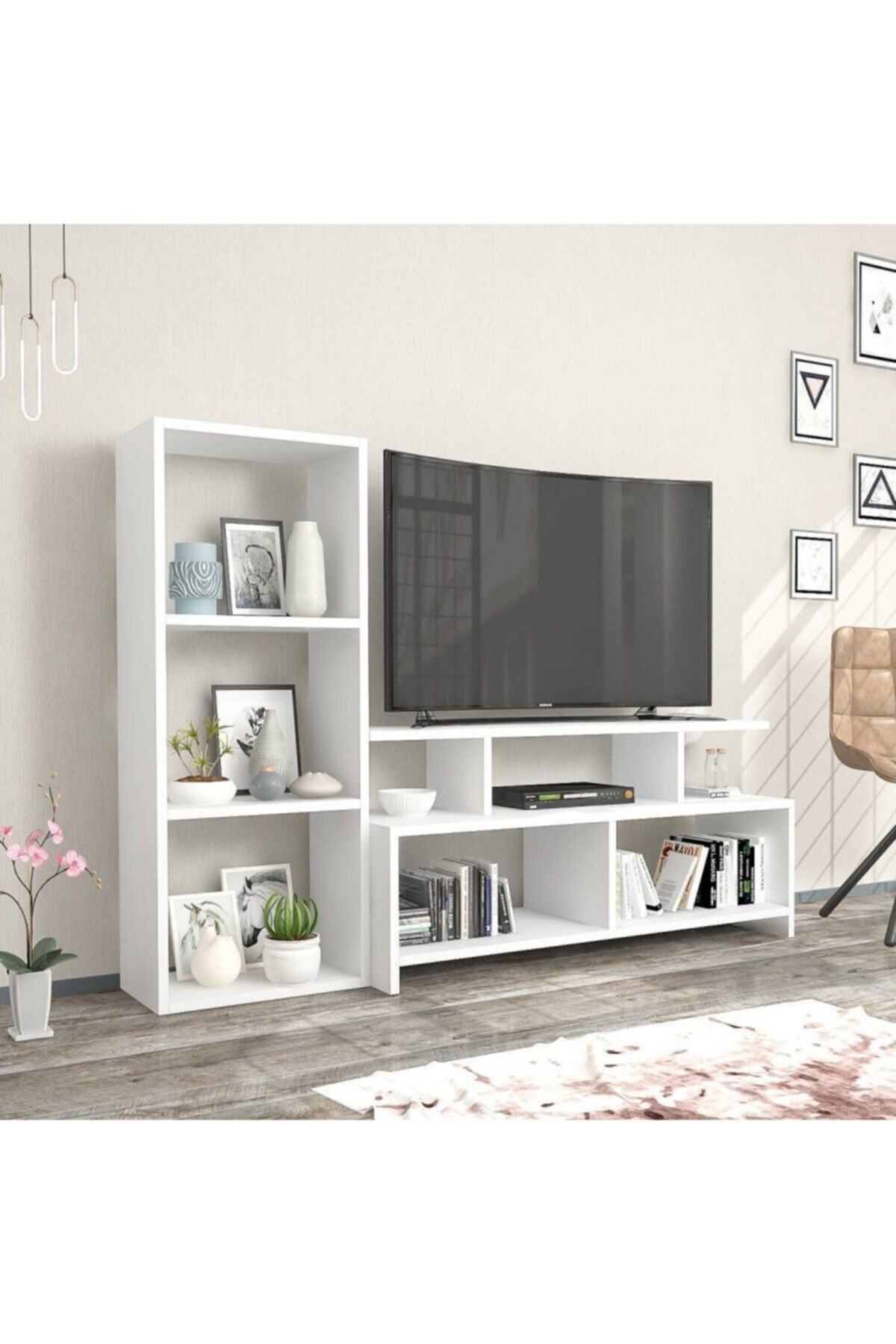 EraHome Çınar Tv Ünitesi Beyaz