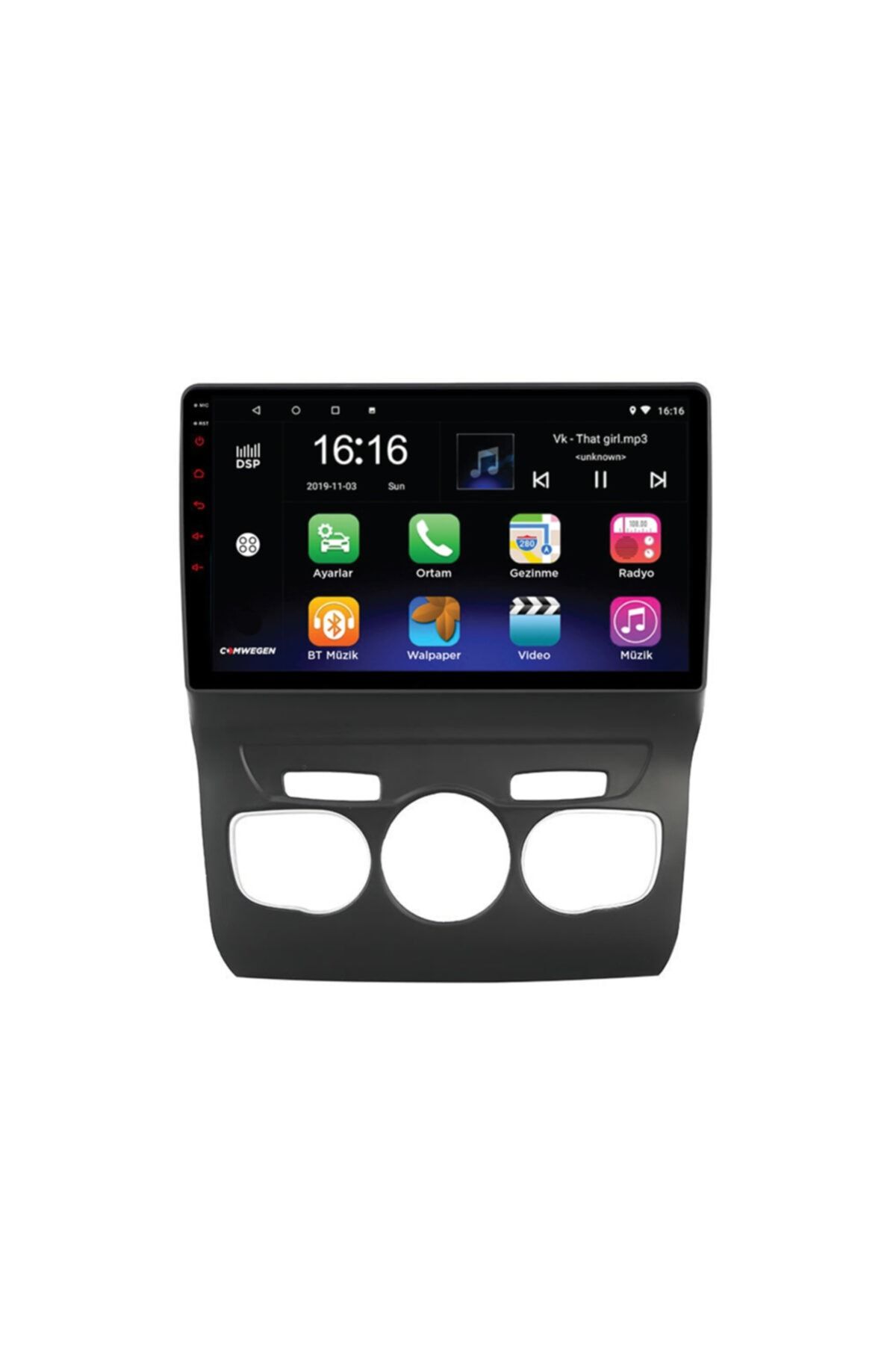 COMWEGEN Citroen C4 Android 6gb Ram Carplay Multimedya Navigasyon