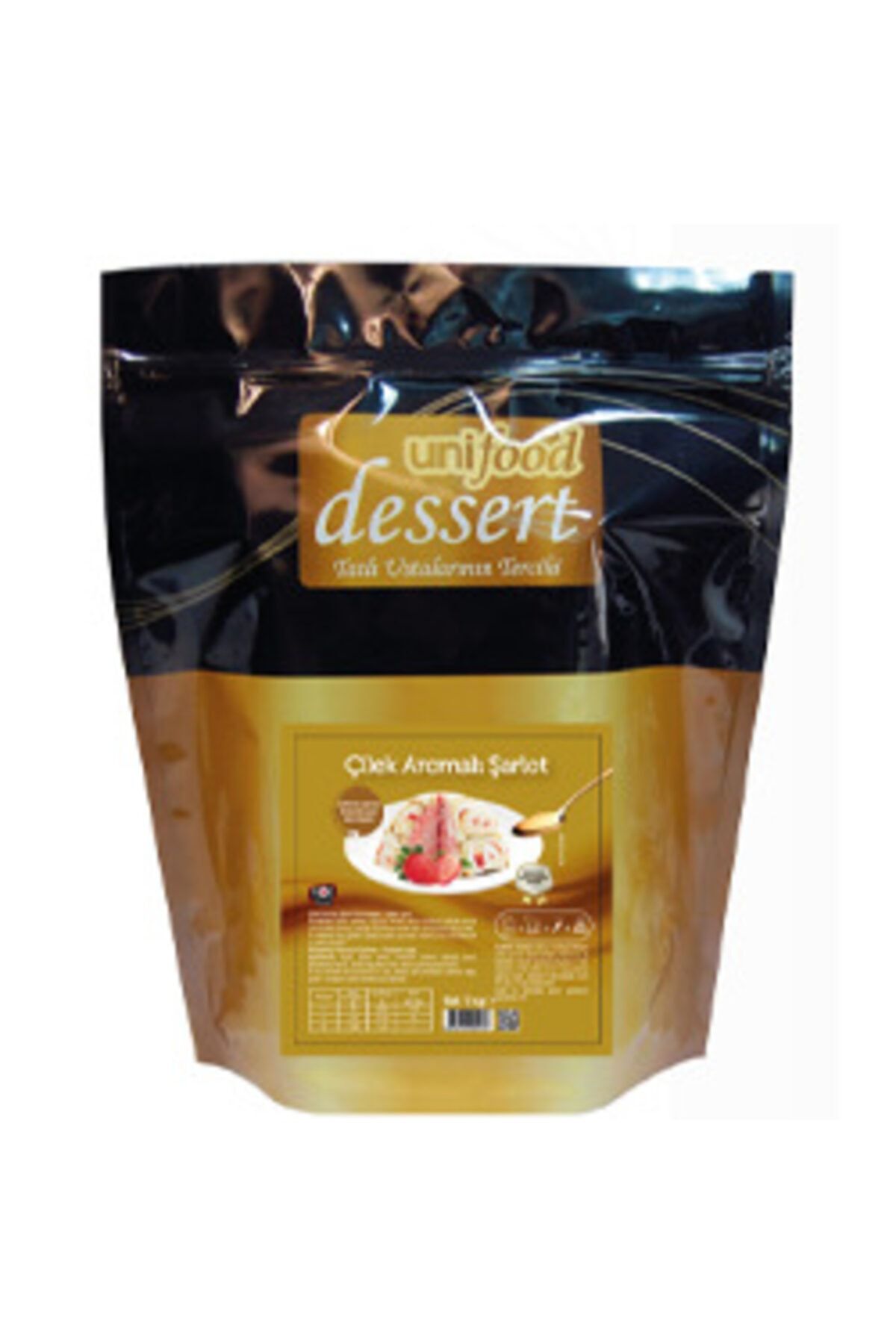UNİFOOD PROFESYONEL Şarlot Çilekli 1 Kg * 8 Adet Unıfood